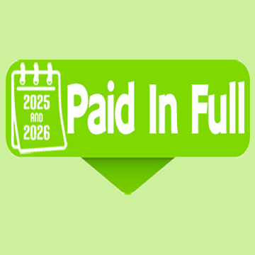 PAID IN FULL CALENDAR BKGD SQ